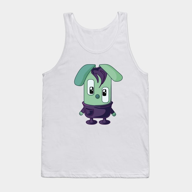 Kooky rabbit #4 Tank Top by DariaMT